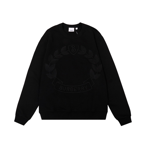 23ss新品!!バーバリースウェットTシャツ スーパーコピー胸リングタグ BURBERRY刺繍
