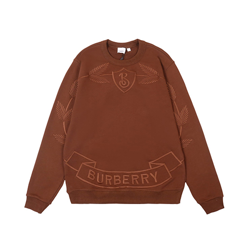 23ss新品!!バーバリースウェットTシャツ スーパーコピー胸リングタグ BURBERRY刺繍