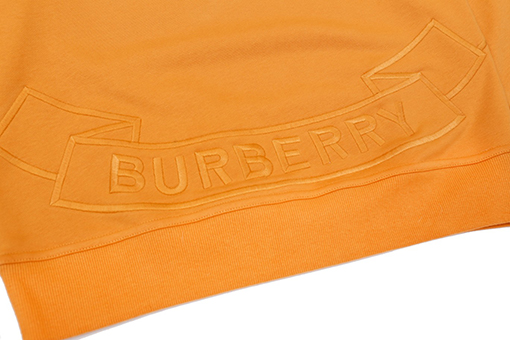 23ss新品!!バーバリースウェットTシャツ スーパーコピー胸リングタグ BURBERRY刺繍