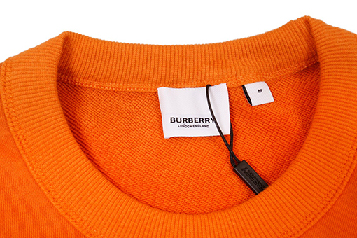 23ss新品!!バーバリースウェットTシャツ コピー胸リングタグ BURBERRY刺繍
