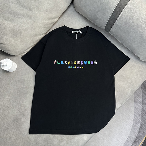 入荷!! アレキサンダーワン半袖TシャツスーパーコピーAlexander Wangロゴプリント