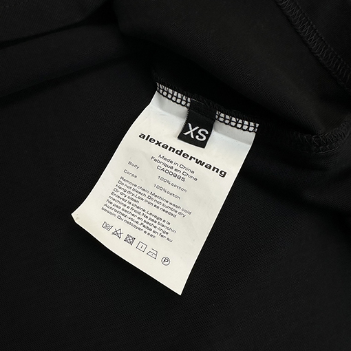 入荷!! アレキサンダーワン半袖TシャツスーパーコピーAlexander Wangロゴプリント