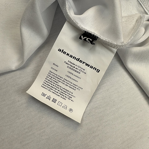 入荷!! アレキサンダーワン半袖TシャツスーパーコピーAlexander Wangロゴプリント