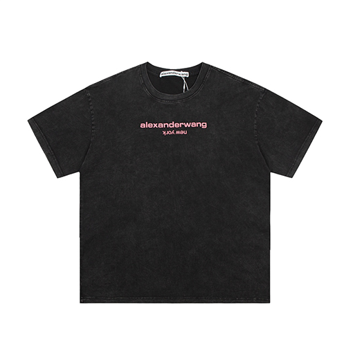 入荷!! アレキサンダーワン半袖Tシャツコピー alexander wangロゴプリント★オーバーサイズ 全3色