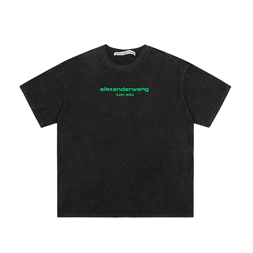 入荷!! アレキサンダーワン半袖Tシャツコピー alexander wangロゴプリント★オーバーサイズ 全3色