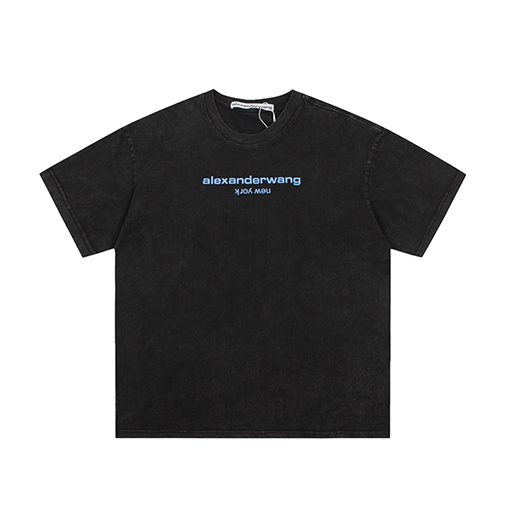 入荷!! アレキサンダーワン半袖Tシャツコピー alexander wangロゴプリント★オーバーサイズ 全3色