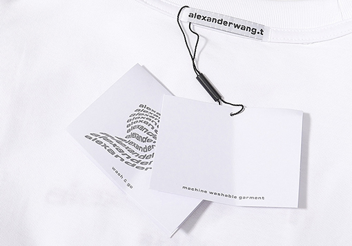 入荷!! アレキサンダーワン半袖Tシャツコピー alexander wangロゴプリント★オーバーサイズ