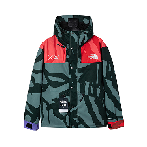 ノースフェイススーパーコピー × KAWS コラボ メンズファッション ジャケットアウター