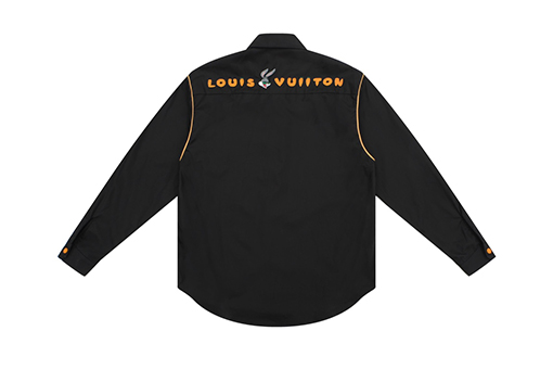 ルイヴィトンシャツ スーパーコピー 全2色 ★オーバーサイズ Louis Vuittonロゴポイント