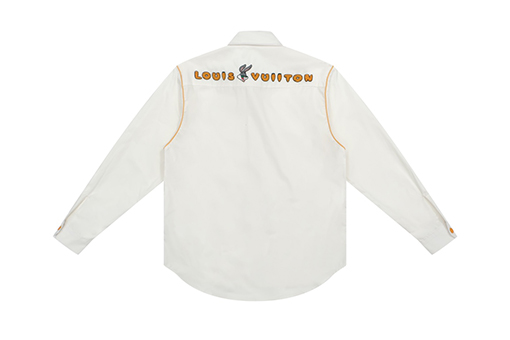 ルイヴィトンシャツ スーパーコピー 全2色 ★オーバーサイズ Louis Vuittonロゴポイント