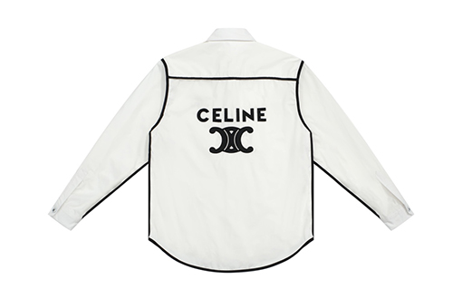 セリーヌ シャツ スーパーコピー 全2色 ★CELINE 刺繍