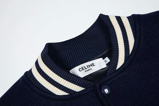 セリーヌジャケットスーパーコピー   アウター   CELINEロゴ ネイビカラー
