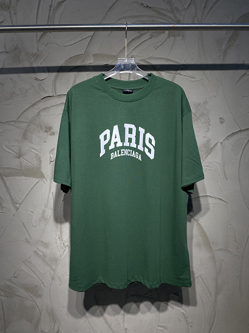 バレンシアガ半袖スーパーコピー CITIES PARIS半袖Tシャツ