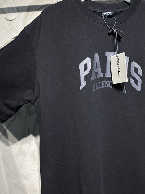 バレンシアガ半袖スーパーコピー CITIES PARIS半袖Tシャツ