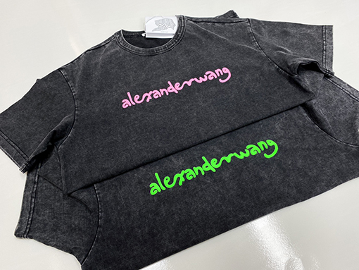 アレキサンダーワン半袖スーパーコピー alexander wangロゴプリント