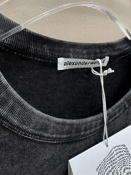 アレキサンダーワン半袖スーパーコピー alexander wangロゴプリント