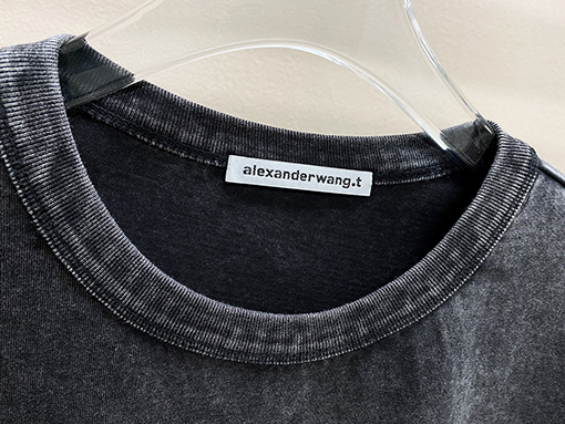 アレキサンダーワン半袖スーパーコピー alexander wangロゴプリント