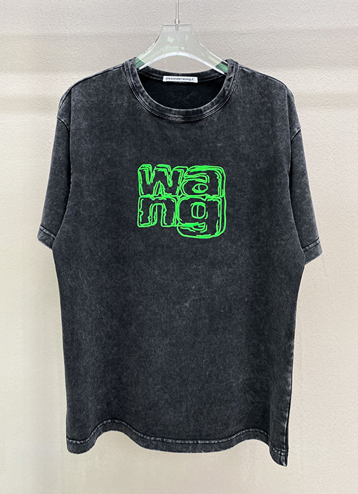 アレキサンダーワン半袖スーパーコピー wangロゴプリント