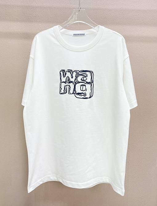 アレキサンダーワン半袖スーパーコピー wangロゴプリント