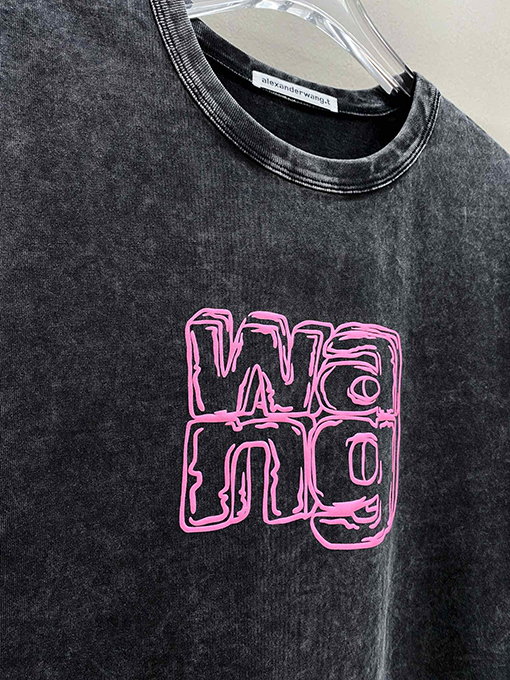 アレキサンダーワン半袖スーパーコピー wangロゴプリント