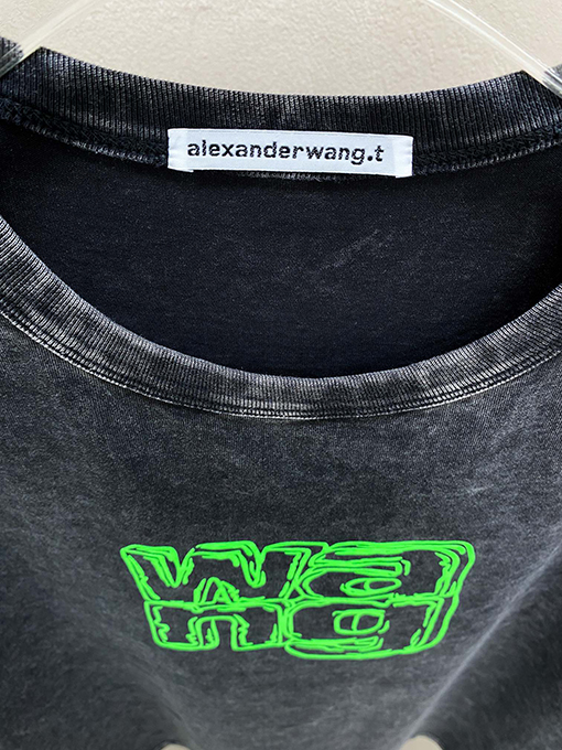 アレキサンダーワン半袖スーパーコピー wangロゴプリント