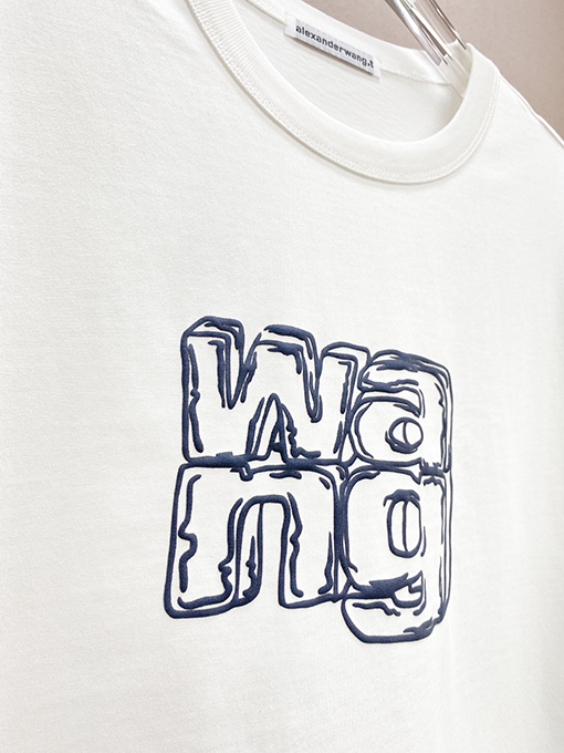 アレキサンダーワン半袖スーパーコピー wangロゴプリント