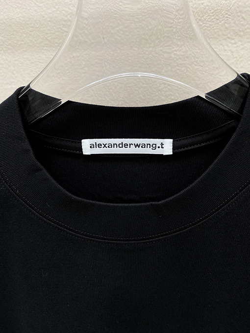 アレキサンダーワン半袖スーパーコピー alexander wangロゴプリント