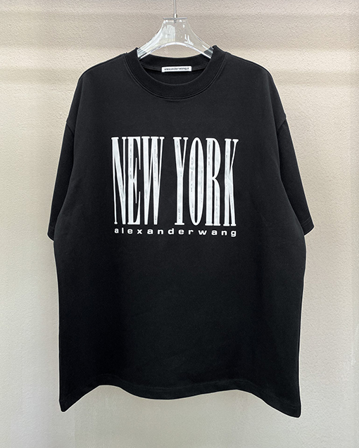 アレキサンダーワン半袖スーパーコピー NEW YORKロゴプリント