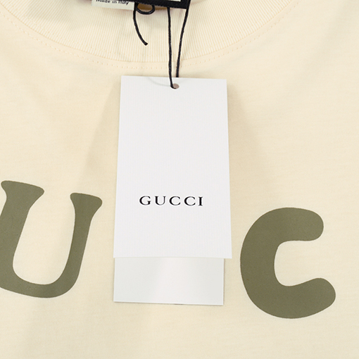 グッチ半袖スーパーコピーgucciスマイル半袖Tシャツ