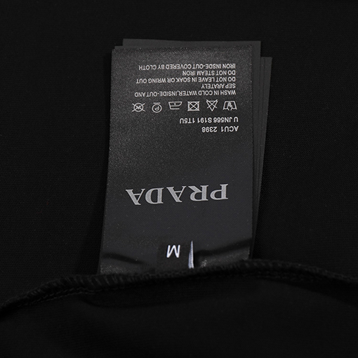 プラダ 半袖 スーパーコピーPRADAロゴプリント