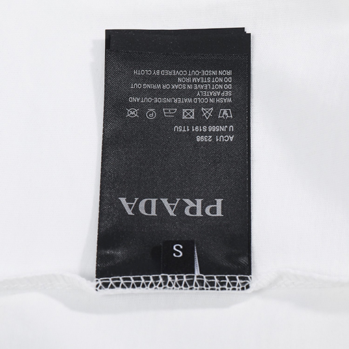 プラダ 半袖 スーパーコピーPRADAロゴプリント
