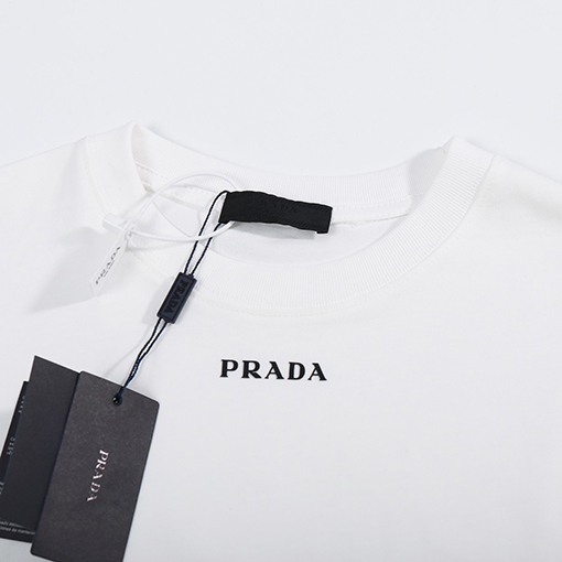 プラダ 半袖 スーパーコピーPRADAロゴプリント