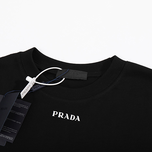 プラダ 半袖 スーパーコピーPRADAロゴプリント