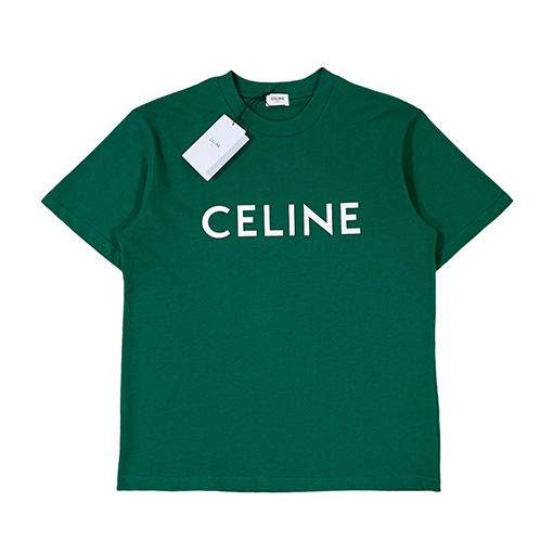 セリーヌ 半袖コピー CELINEロゴポイント 全4色
