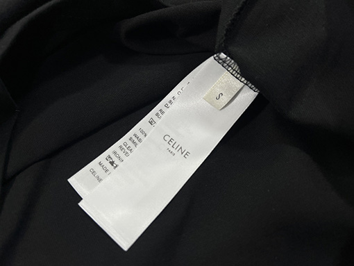 23新品!!セリーヌ 半袖スーパーコピーCELINEロゴポイント