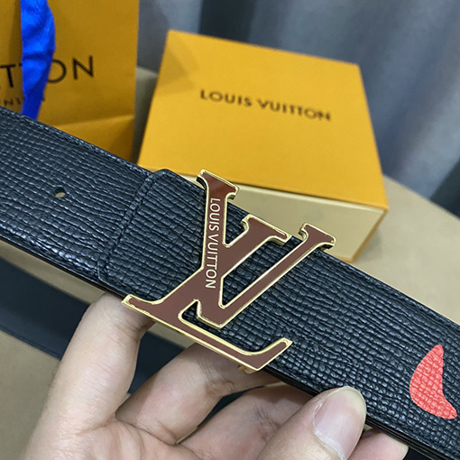 23新品!!ルイヴィトン 牛革ベルトスーパーコピー Louis Vuittonプリント
