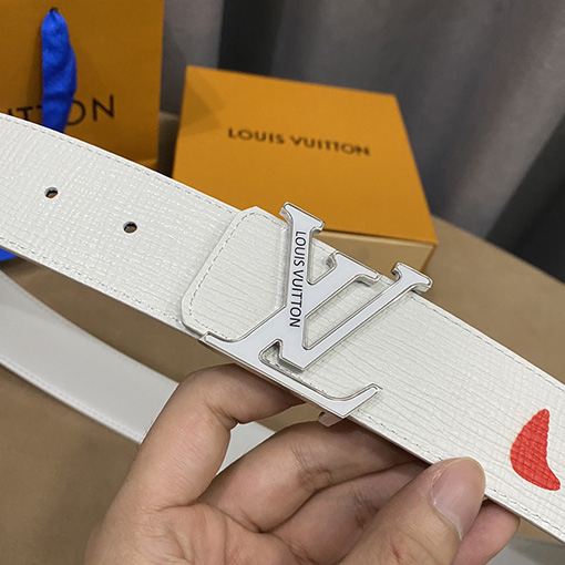 23新品!!ルイヴィトン 牛革ベルトスーパーコピー Louis Vuittonプリント