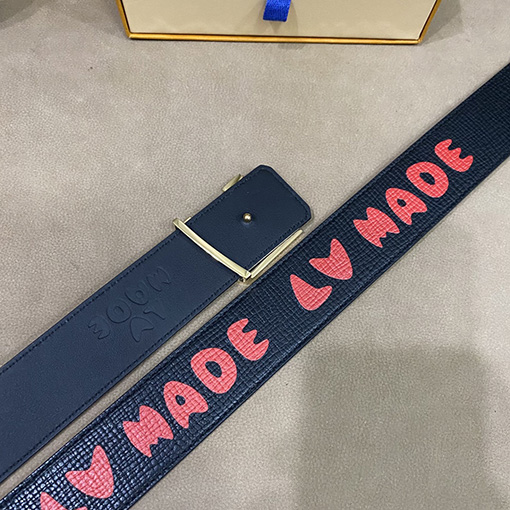 23新品!!ルイヴィトン 牛革ベルトスーパーコピー Louis Vuittonプリント