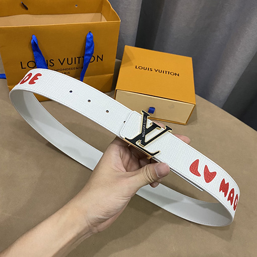 23新品!!ルイヴィトン 牛革ベルトスーパーコピー Louis Vuittonプリント