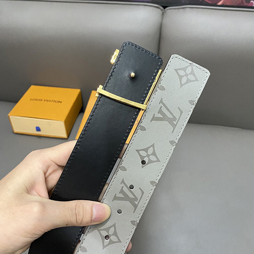 23新品!!ルイヴィトン 牛革ベルトスーパーコピー  モノグラムプリント