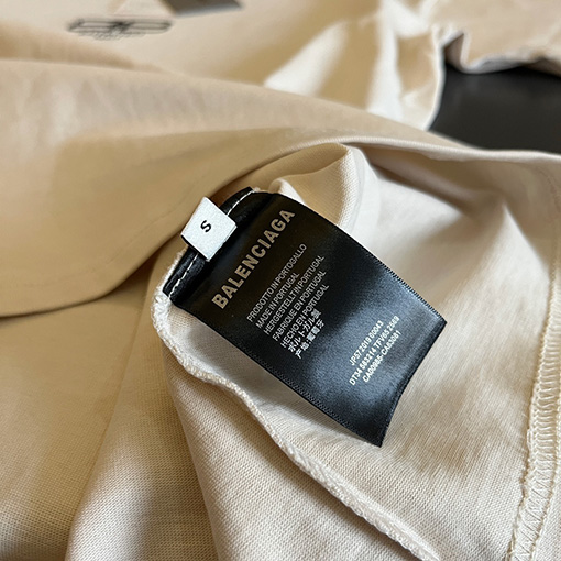 バレンシアガ半袖スーパーコピー BBのロゴ半袖Tシャツ