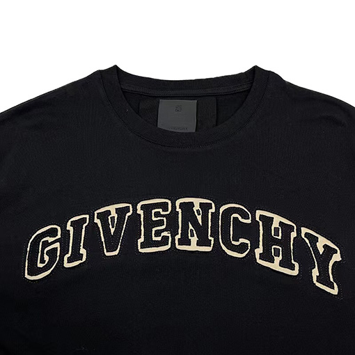 ジバンシイ半袖スーパーコピーGIVENCHYロゴ プリント半袖Tシャツ
