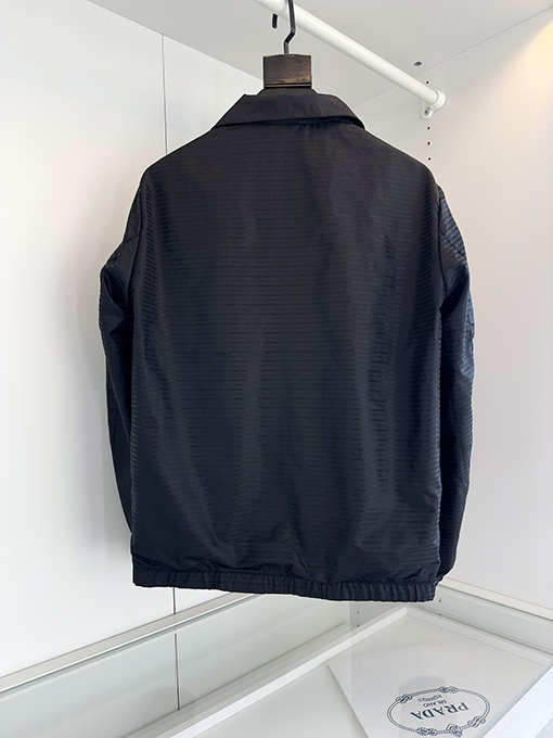 23新品!!プラダジャケットスーパーコピー両面 PRADA三角ロゴ