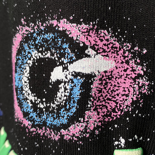コラボ!! READYMADE X PSYCHWORLD 半袖スーパーコピー RMアイズ半袖Tシャツ