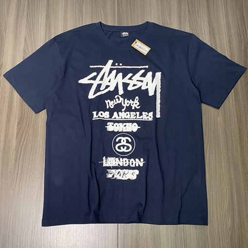 ステューシー半袖スーパーコピー STUSSY WORLD TOUR TEE