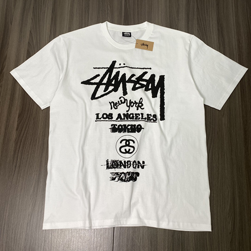 ステューシー半袖スーパーコピー STUSSY WORLD TOUR TEE