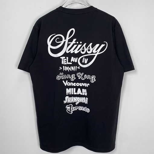 ステューシー半袖スーパーコピー STUSSY WORLD TOUR TEE