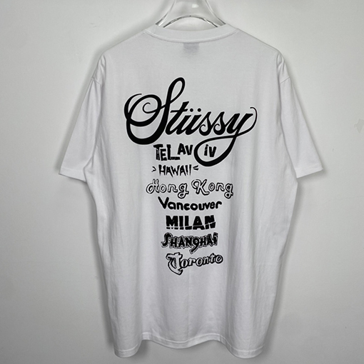 ステューシー半袖スーパーコピー STUSSY WORLD TOUR TEE