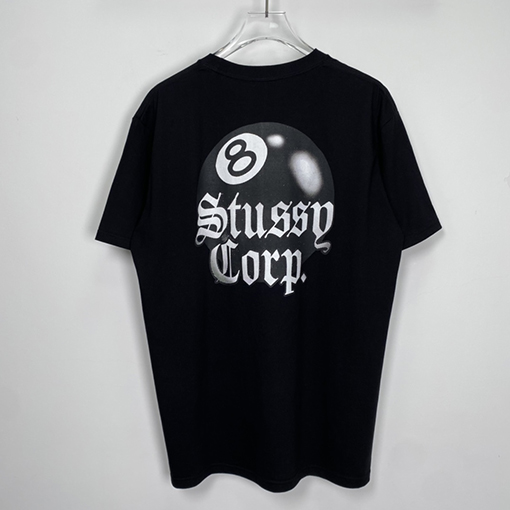 ステューシー半袖スーパーコピー ボールナンバー 8 半袖Tシャツ