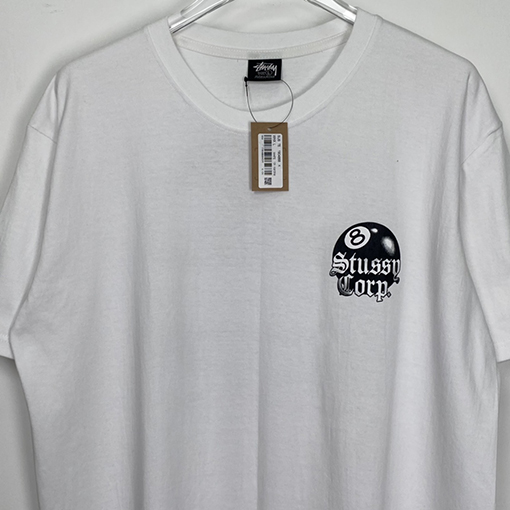 ステューシー半袖スーパーコピー ボールナンバー 8 半袖Tシャツ